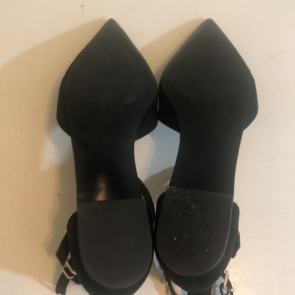 Zara Basic Collection Black Shoes Size 37. Or 6.5 - image 8
